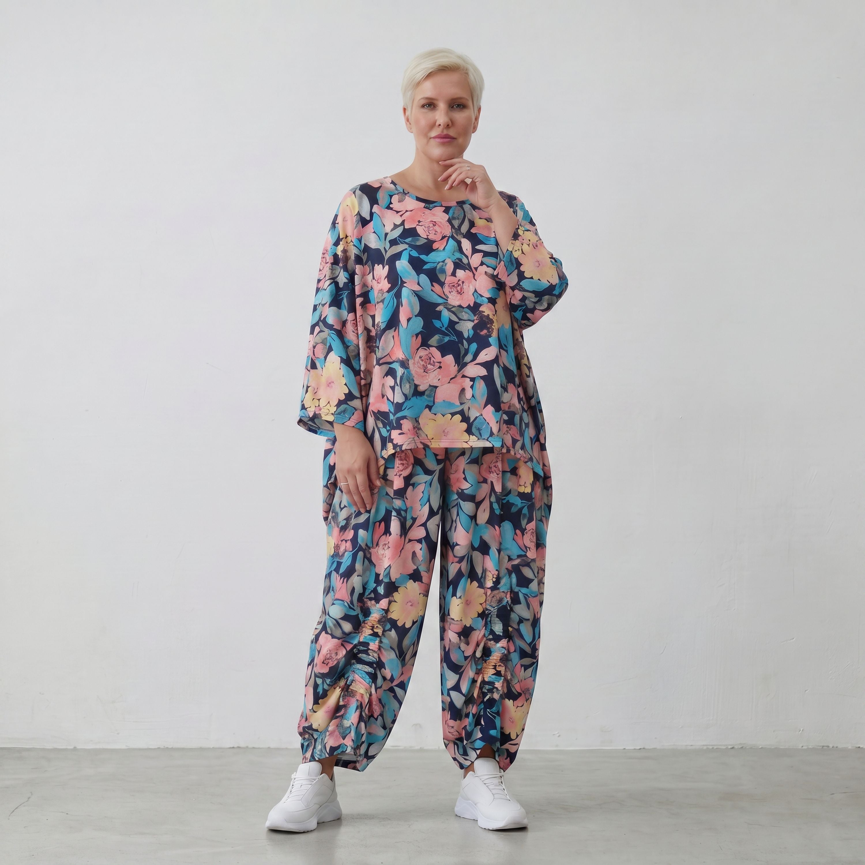 AKH Fashion · Shirt · Rayonia · 6680 · BlueOrchid