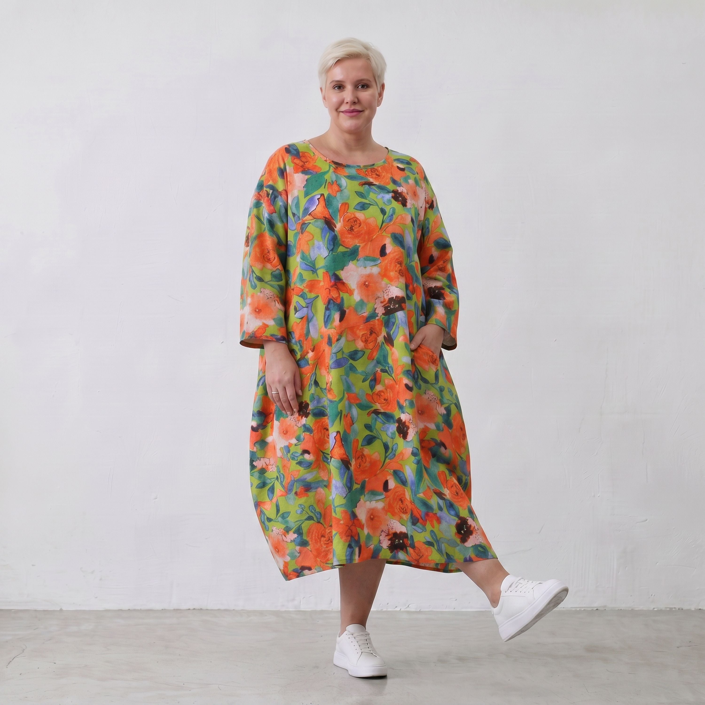 AKH Fashion · Kleid · Rayonia · 7016 · GreenOasis