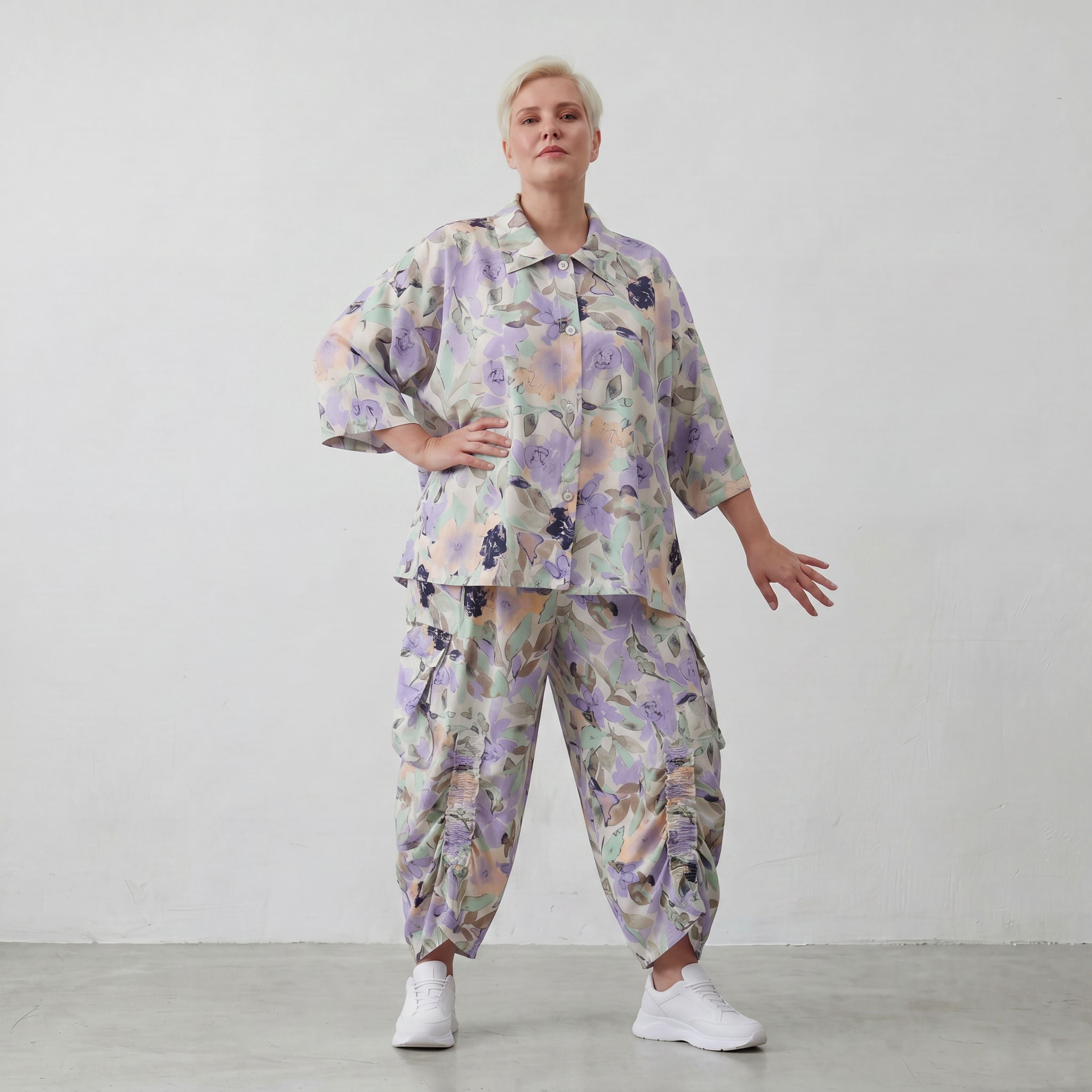 AKH Fashion · Bluse · Rayonia · 7092 · Magnolia