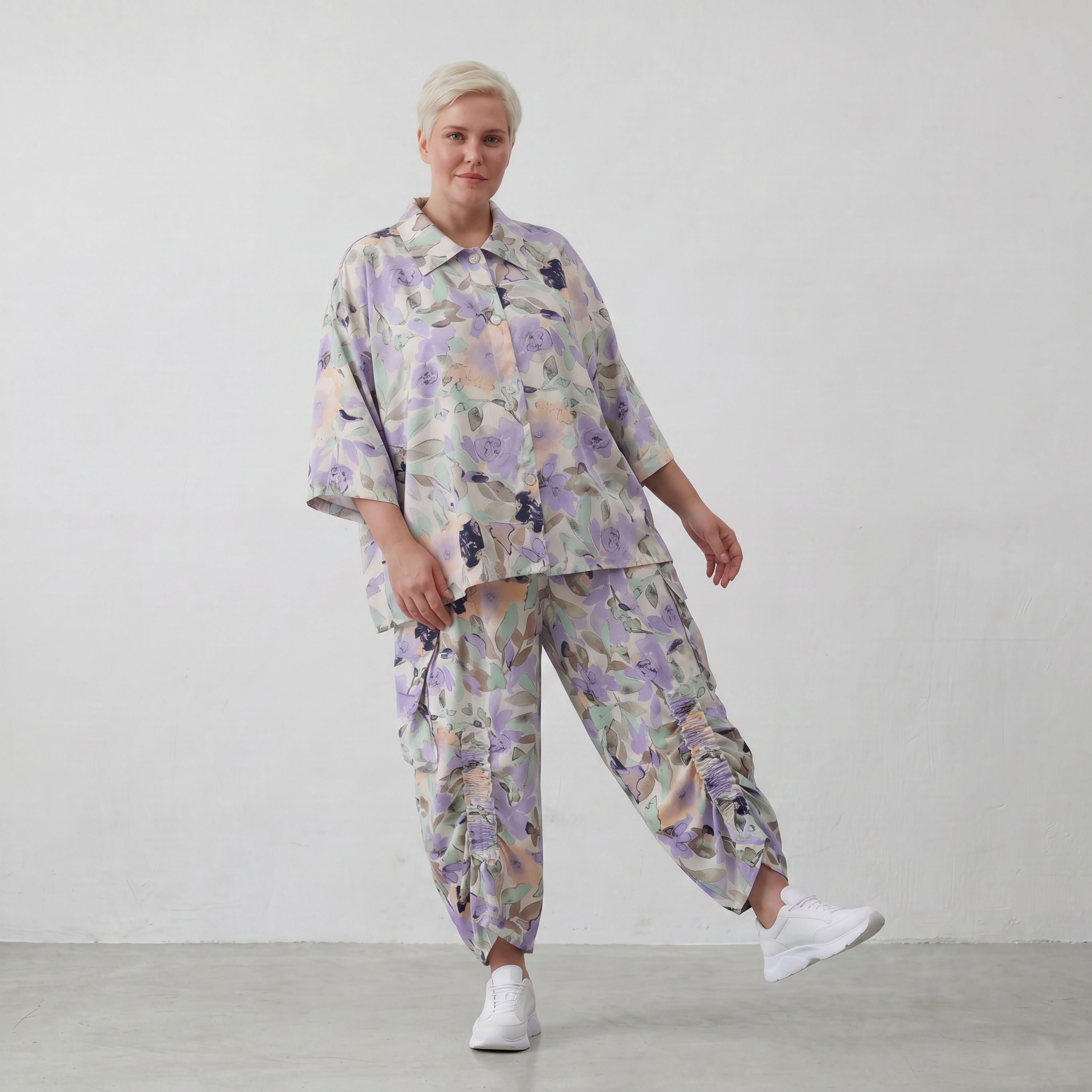 AKH Fashion · Bluse · Rayonia · 7092 · Magnolia