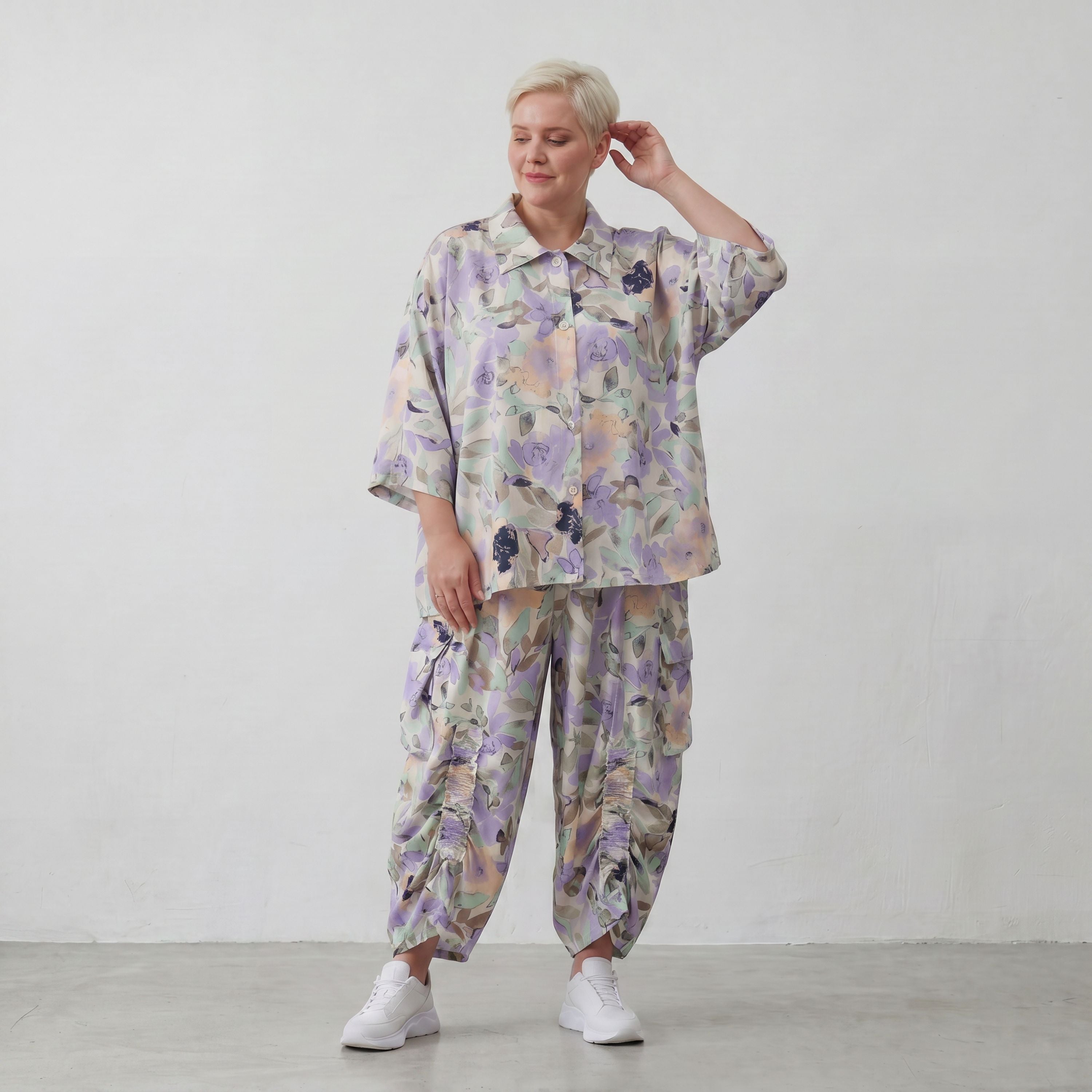 AKH Fashion · Bluse · Rayonia · 7092 · Magnolia