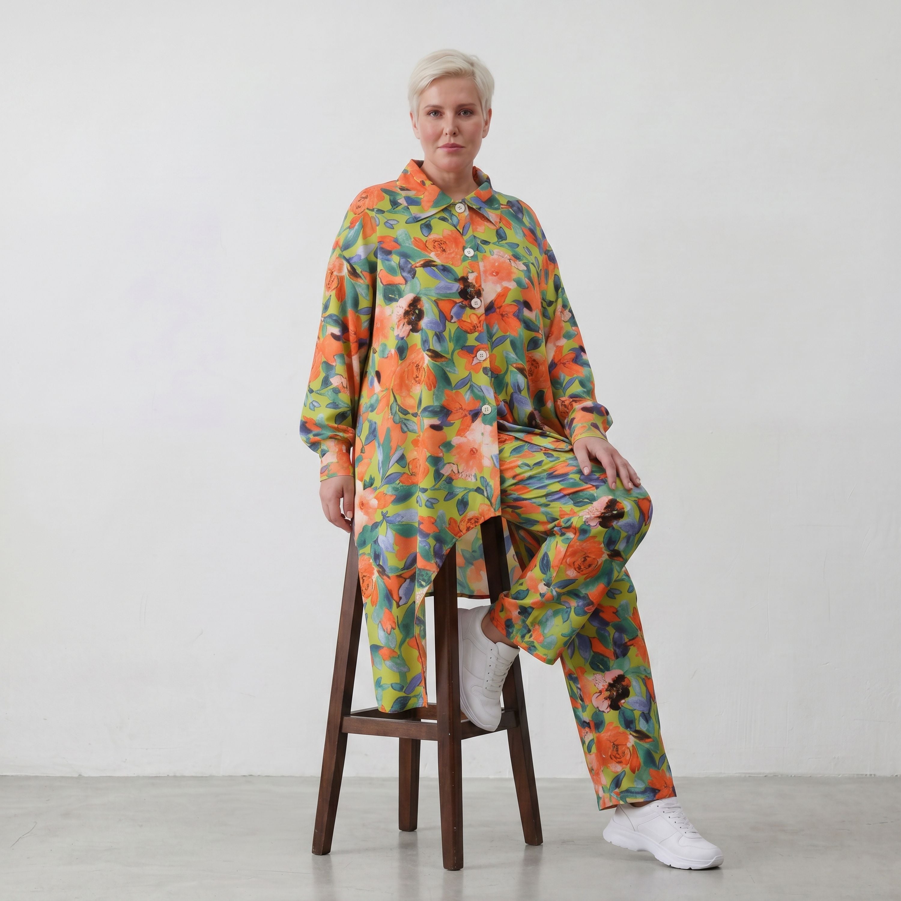 AKH Fashion · Bluse · Rayonia · 7135 · GreenOasis