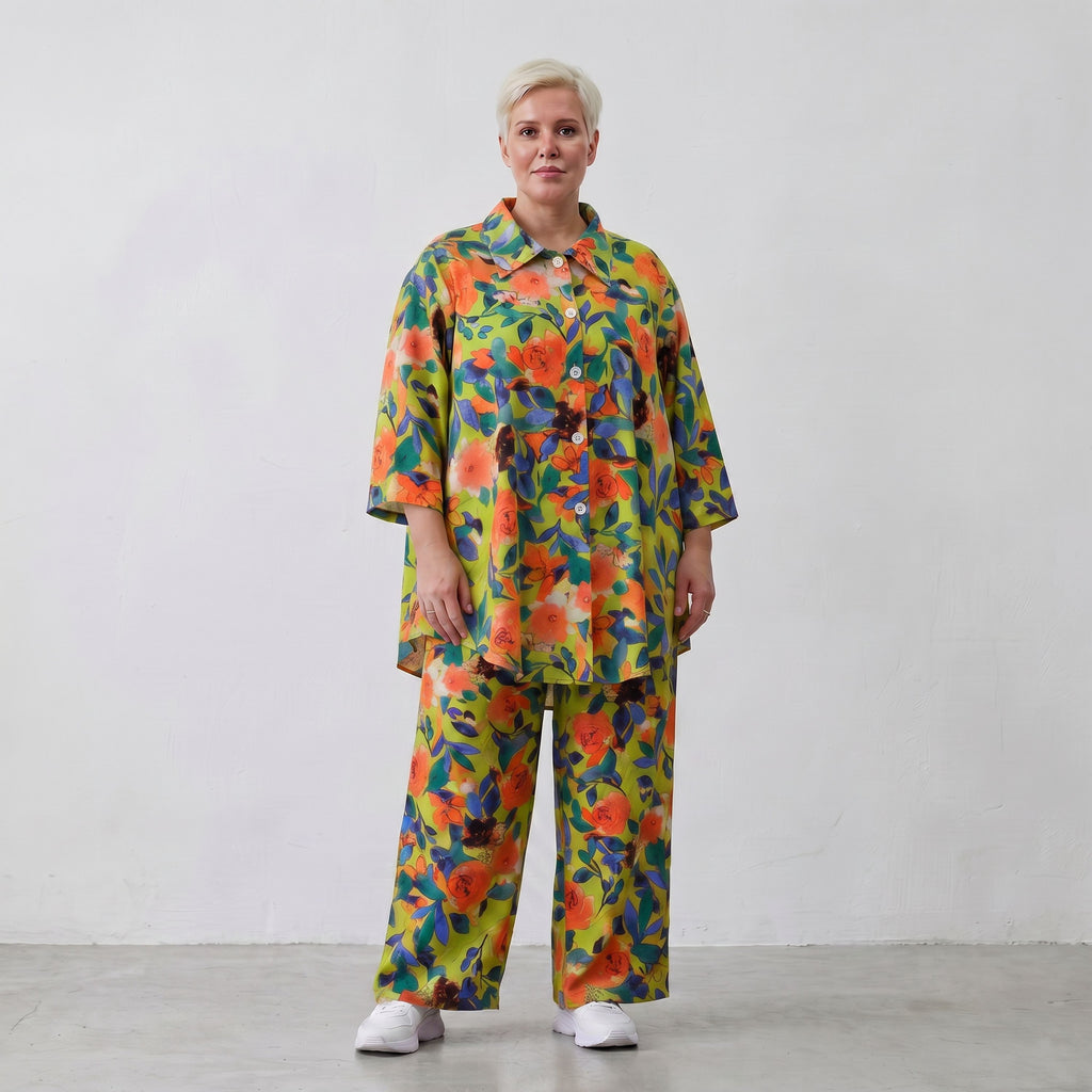 AKH Fashion · Bluse · Rayonia · 7261 · GreenOasis
