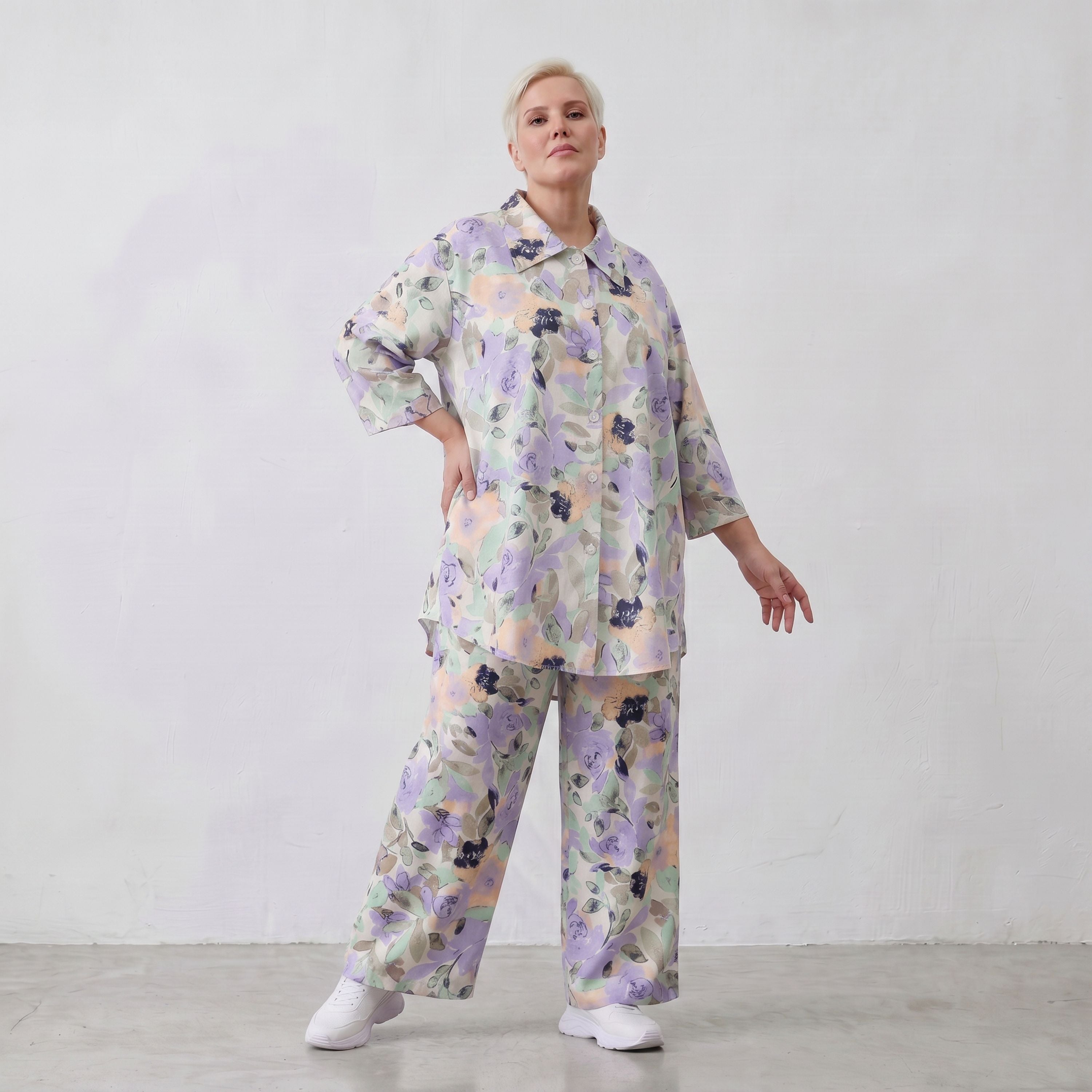 AKH Fashion · Bluse · Rayonia · 7261 · Magnolia