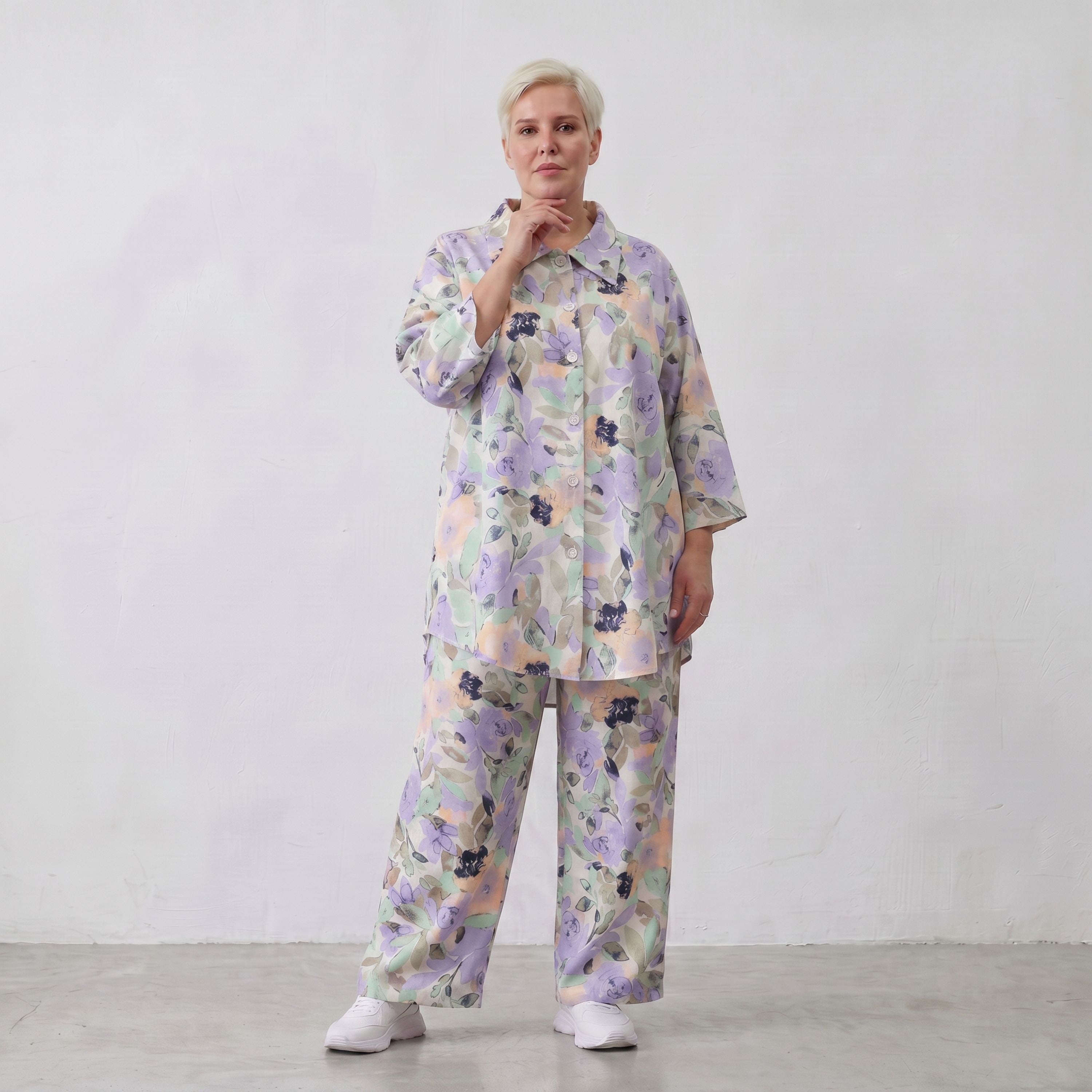AKH Fashion · Bluse · Rayonia · 7261 · Magnolia