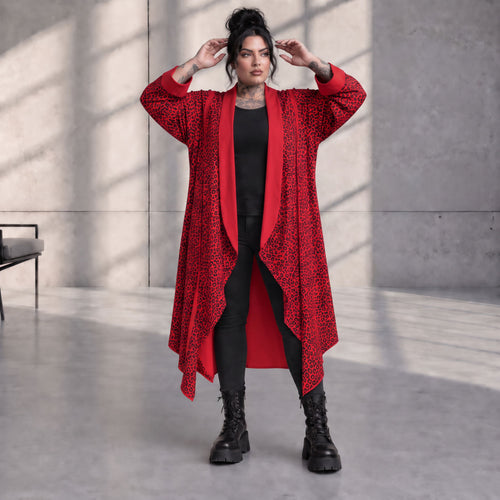 Funky Diva · Cardigan · RiskyDiva · KD344 · OldRed