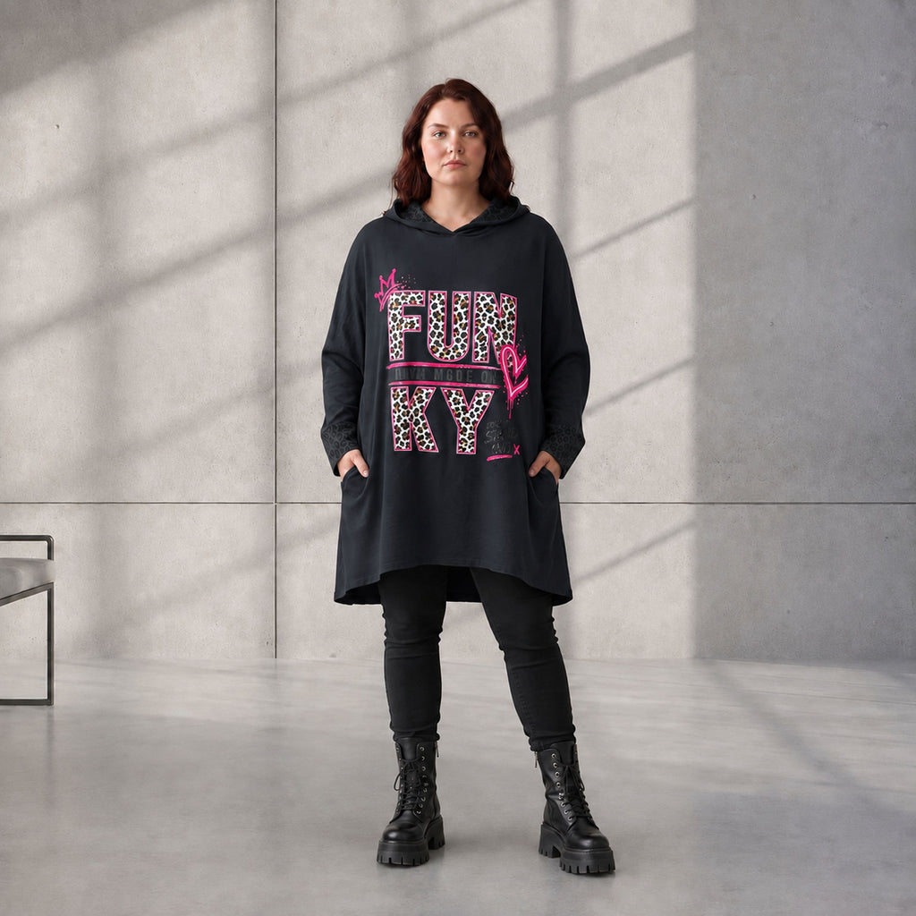 Funky Diva · Hoodie · RiskyDiva · KD533 · OldBlack