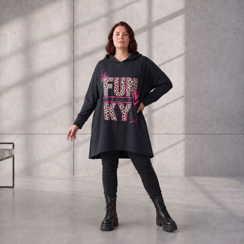 Funky Diva · Hoodie · RiskyDiva · KD533 · OldBlack