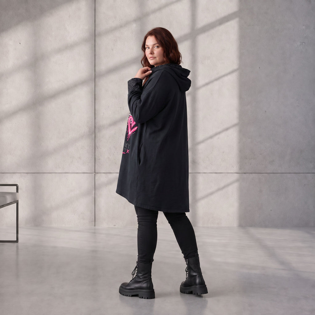 Funky Diva · Hoodie · RiskyDiva · KD533 · OldBlack