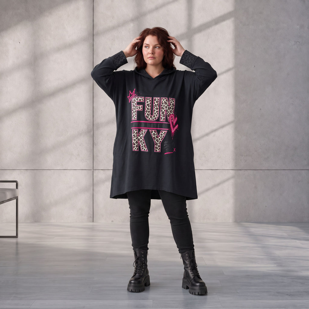 Funky Diva · Hoodie · RiskyDiva · KD533 · OldBlack