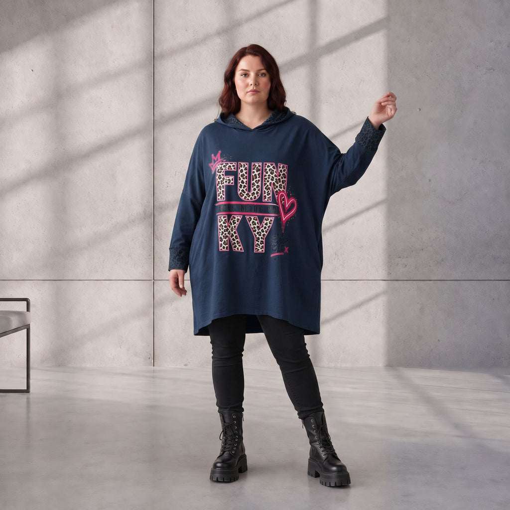 Funky Diva · Hoodie · RiskyDiva · KD533 · OldBlue