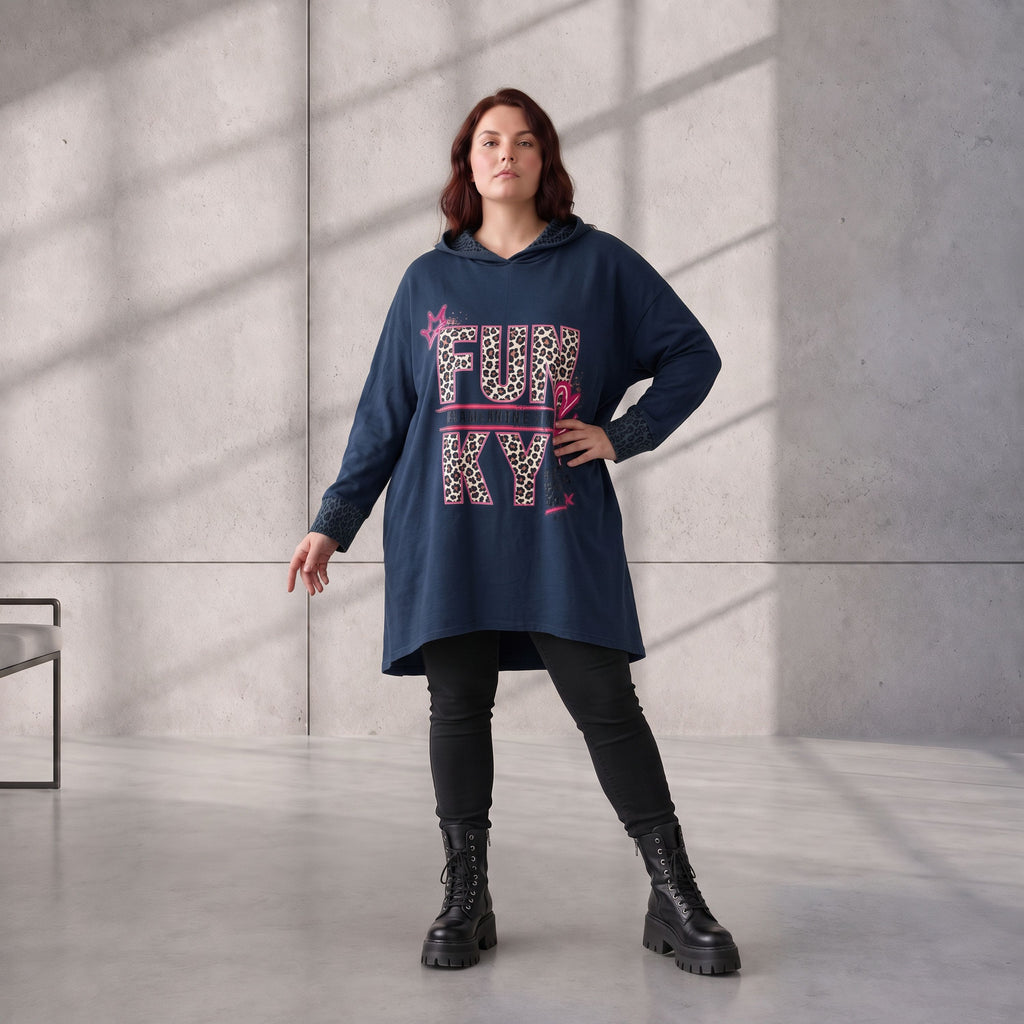 Funky Diva · Hoodie · RiskyDiva · KD533 · OldBlue