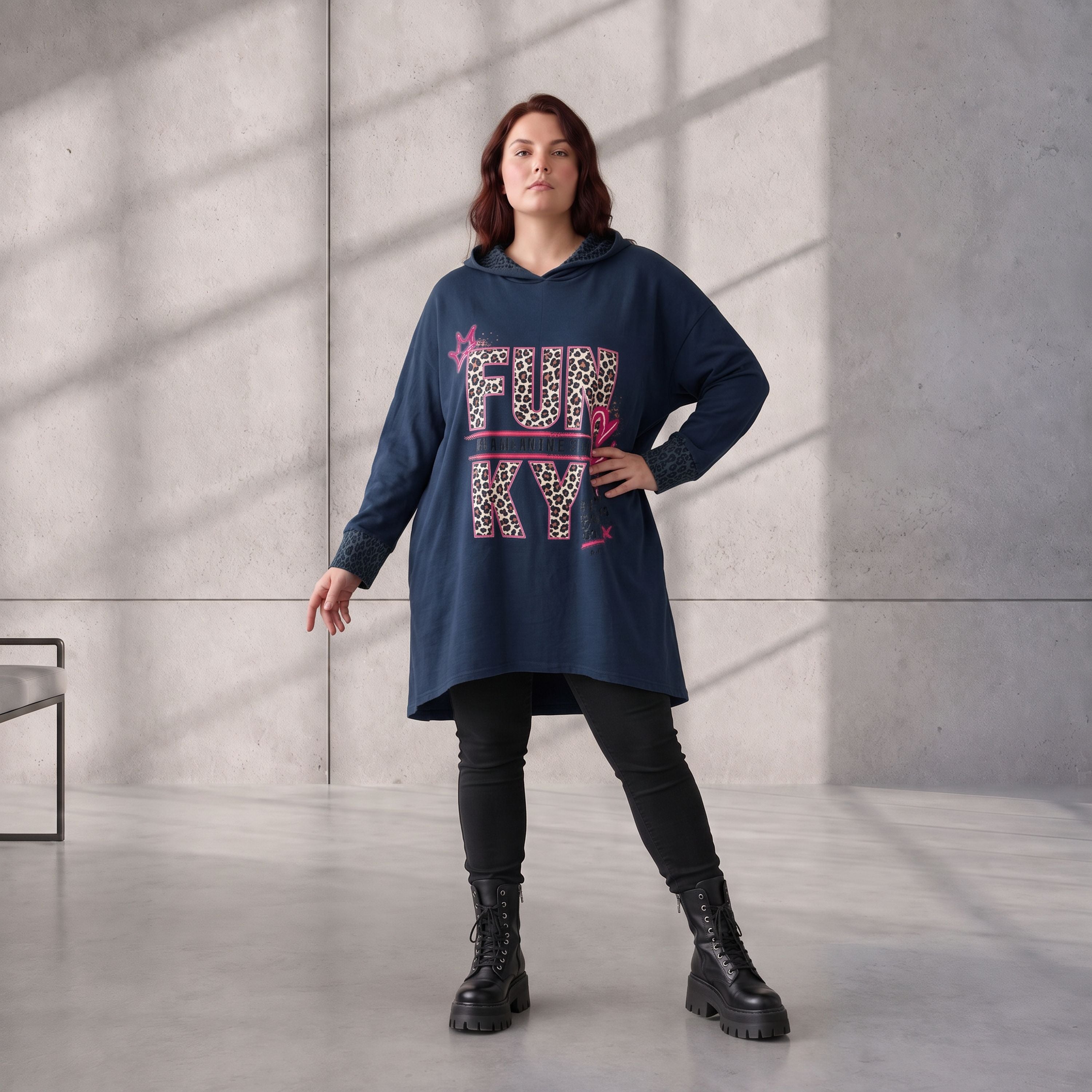 Funky Diva · Hoodie · RiskyDiva · KD533 · OldBlue