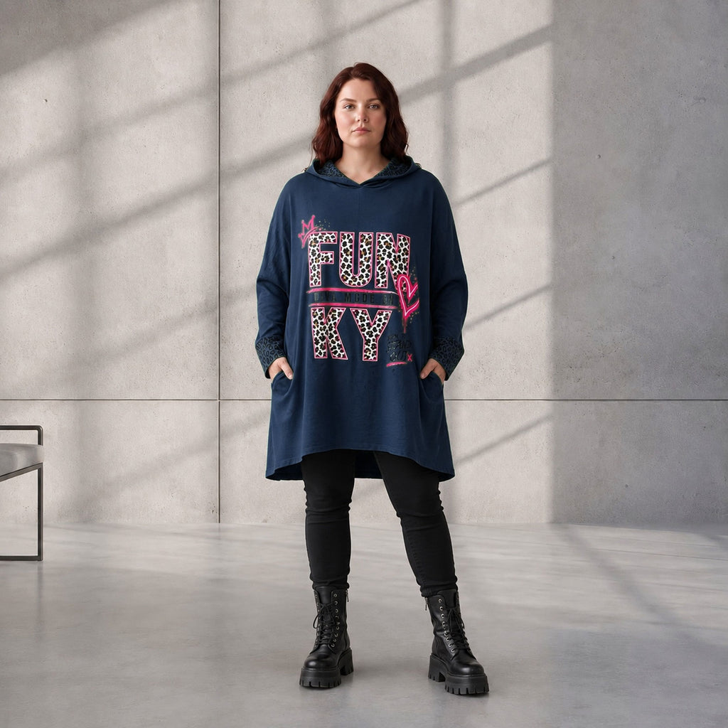 Funky Diva · Hoodie · RiskyDiva · KD533 · OldBlue