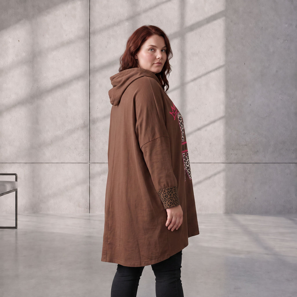 Funky Diva · Hoodie · RiskyDiva · KD533 · OldBrown