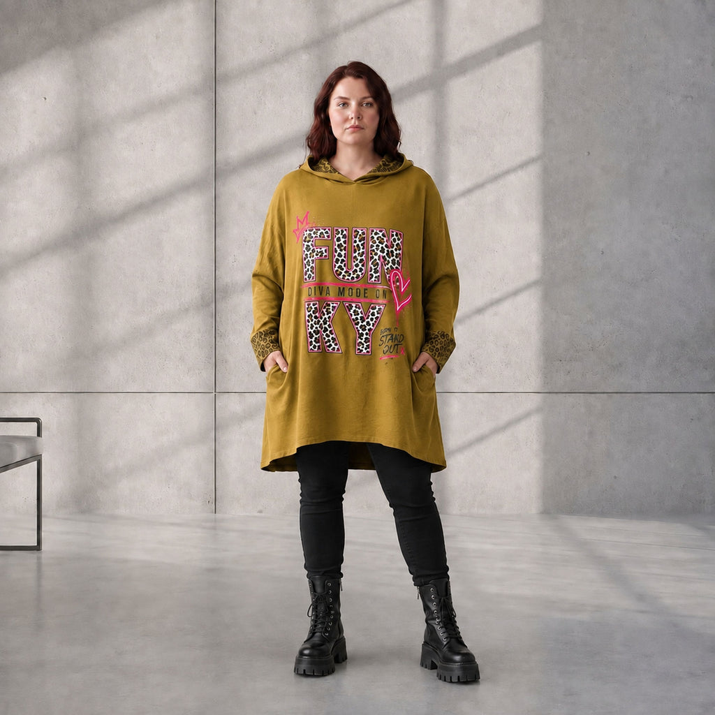 Funky Diva · Hoodie · RiskyDiva · KD533 · OldCamel