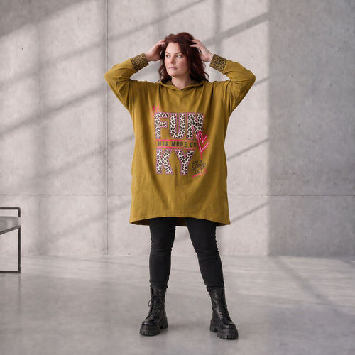 Funky Diva · Hoodie · RiskyDiva · KD533 · OldCamel