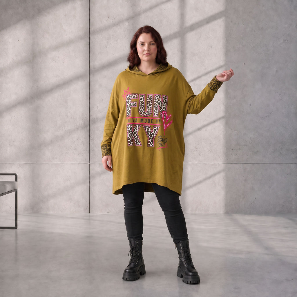 Funky Diva · Hoodie · RiskyDiva · KD533 · OldCamel