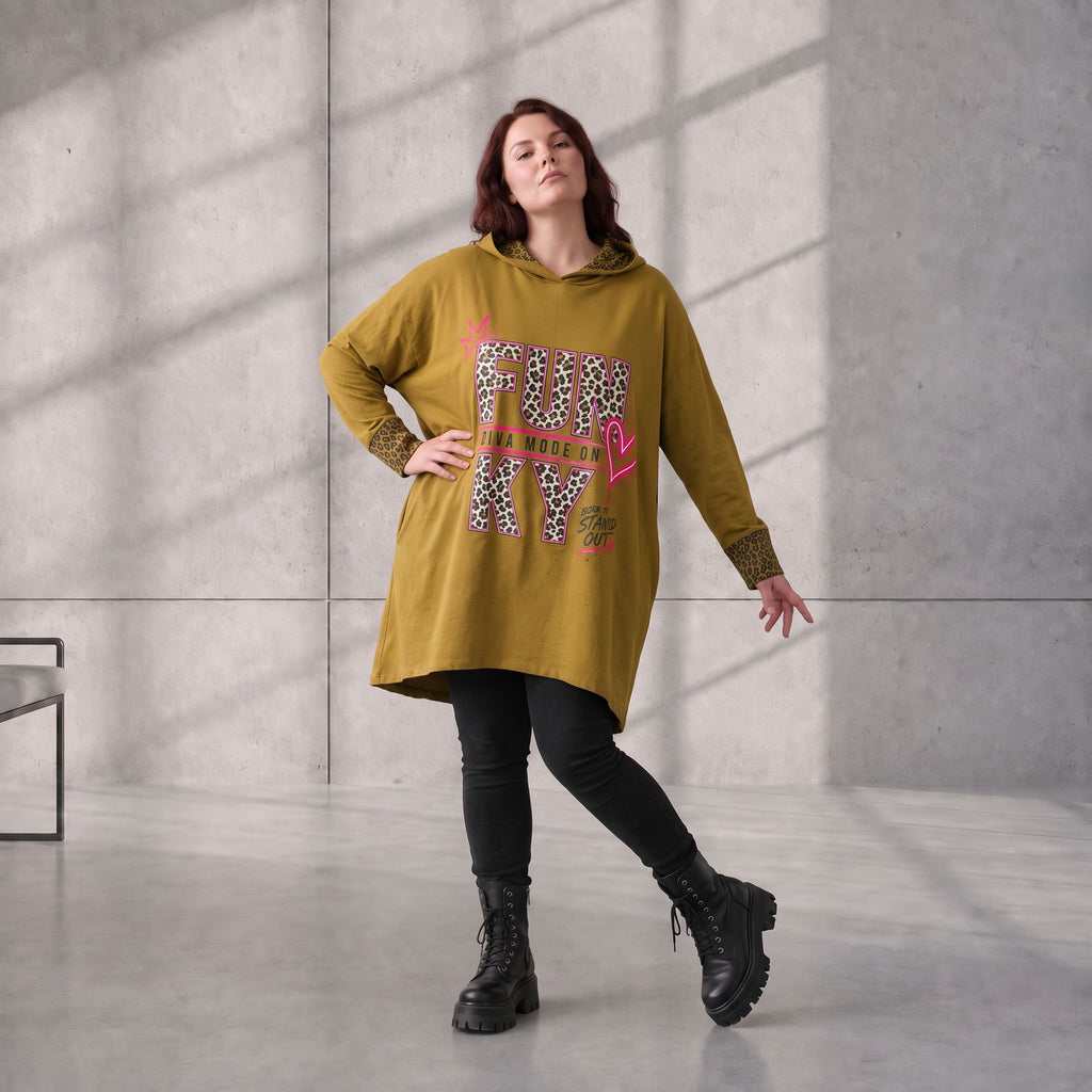 Funky Diva · Hoodie · RiskyDiva · KD533 · OldCamel