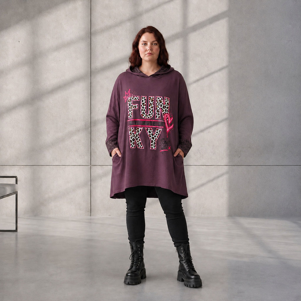 Funky Diva · Hoodie · RiskyDiva · KD533 · OldLilac