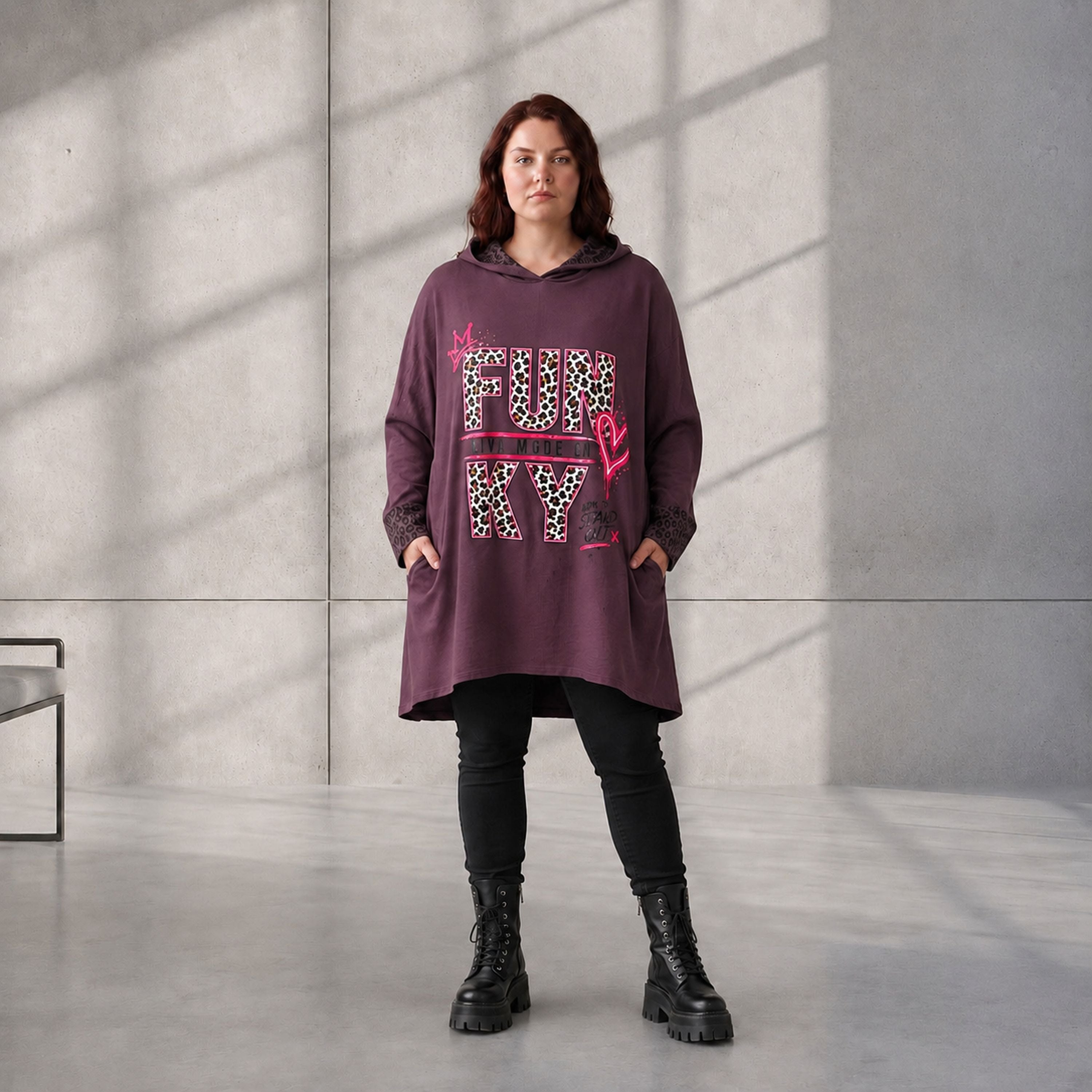 Funky Diva · Hoodie · RiskyDiva · KD533 · OldLilac