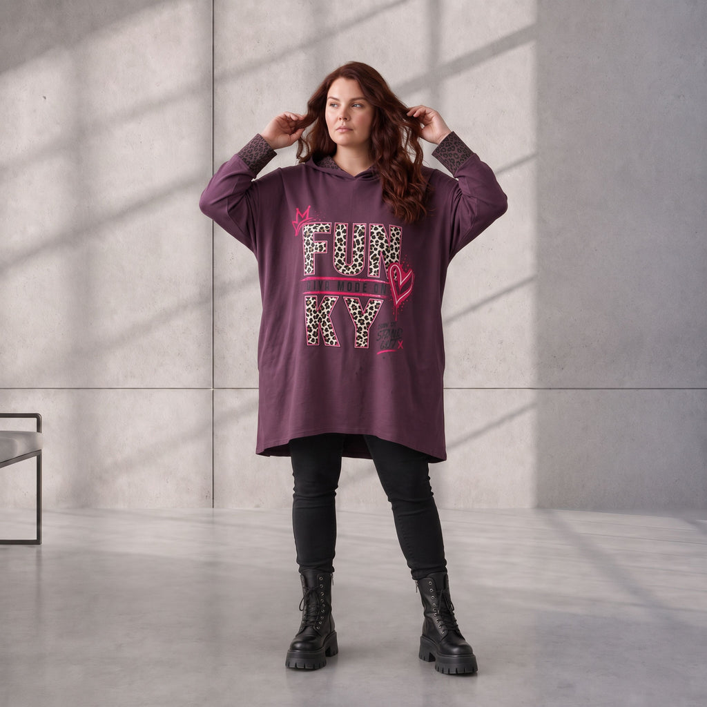 Funky Diva · Hoodie · RiskyDiva · KD533 · OldLilac