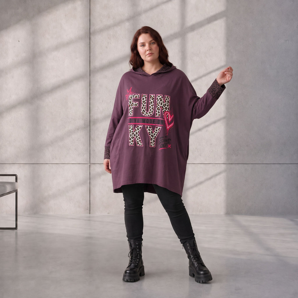 Funky Diva · Hoodie · RiskyDiva · KD533 · OldLilac