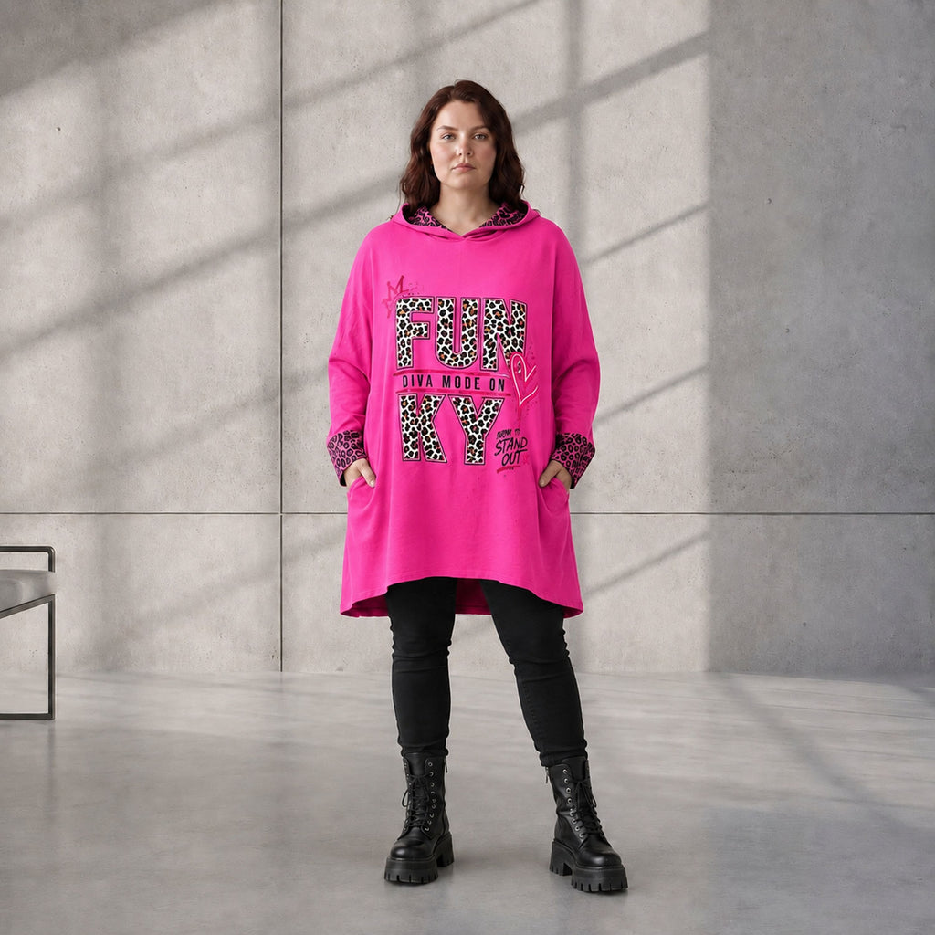 Funky Diva · Hoodie · RiskyDiva · KD533 · OldPink