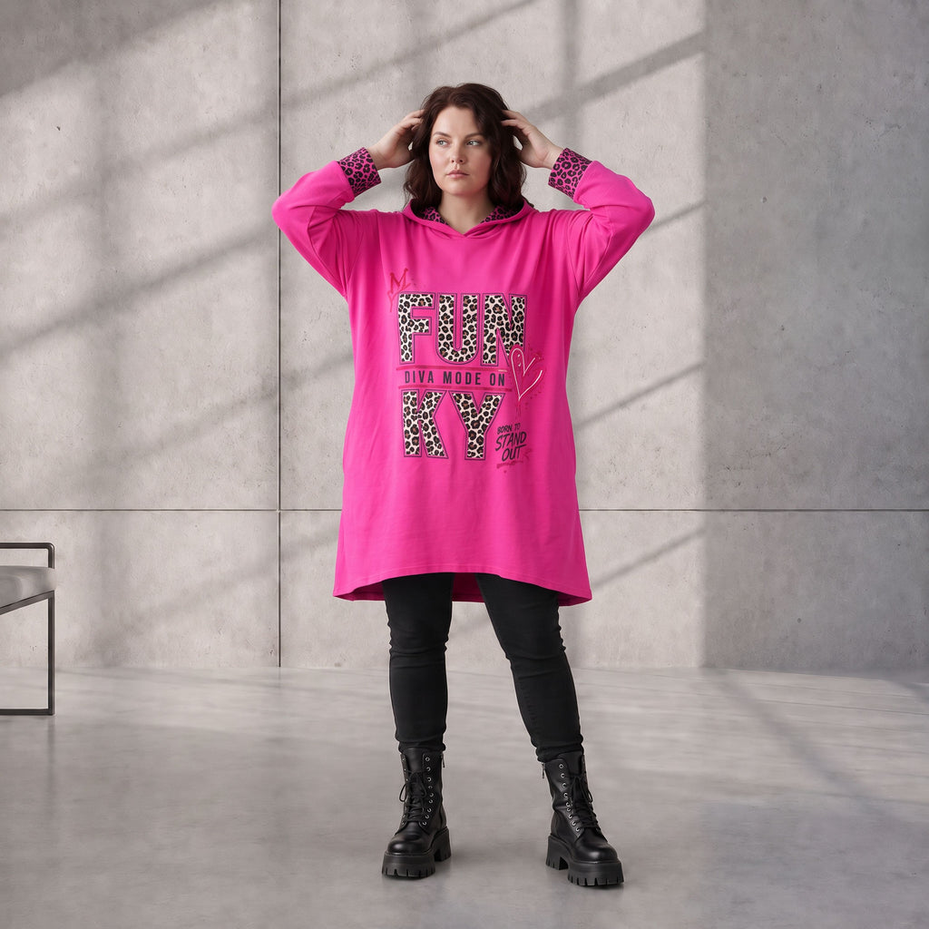 Funky Diva · Hoodie · RiskyDiva · KD533 · OldPink