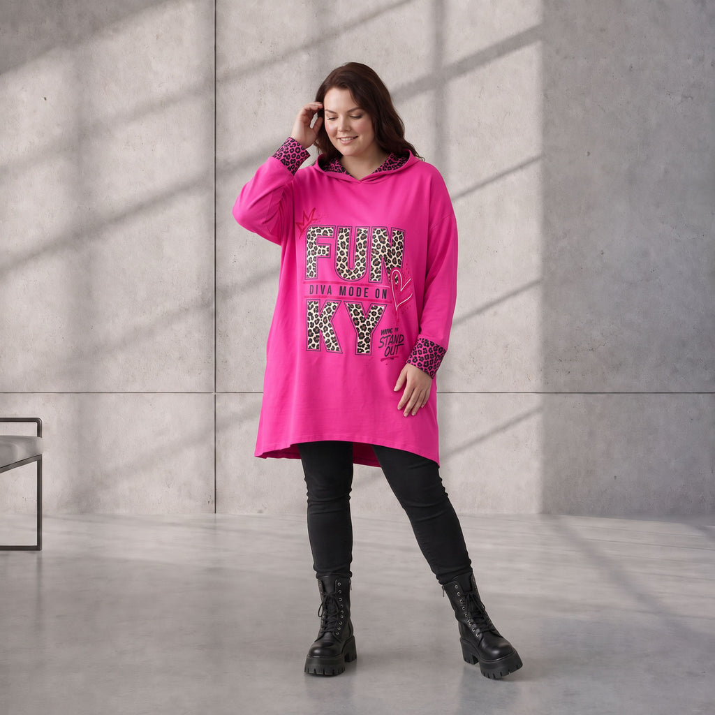Funky Diva · Hoodie · RiskyDiva · KD533 · OldPink