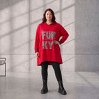Funky Diva · Hoodie · RiskyDiva · KD533 · OldRed