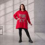 Funky Diva · Hoodie · RiskyDiva · KD533 · OldRed