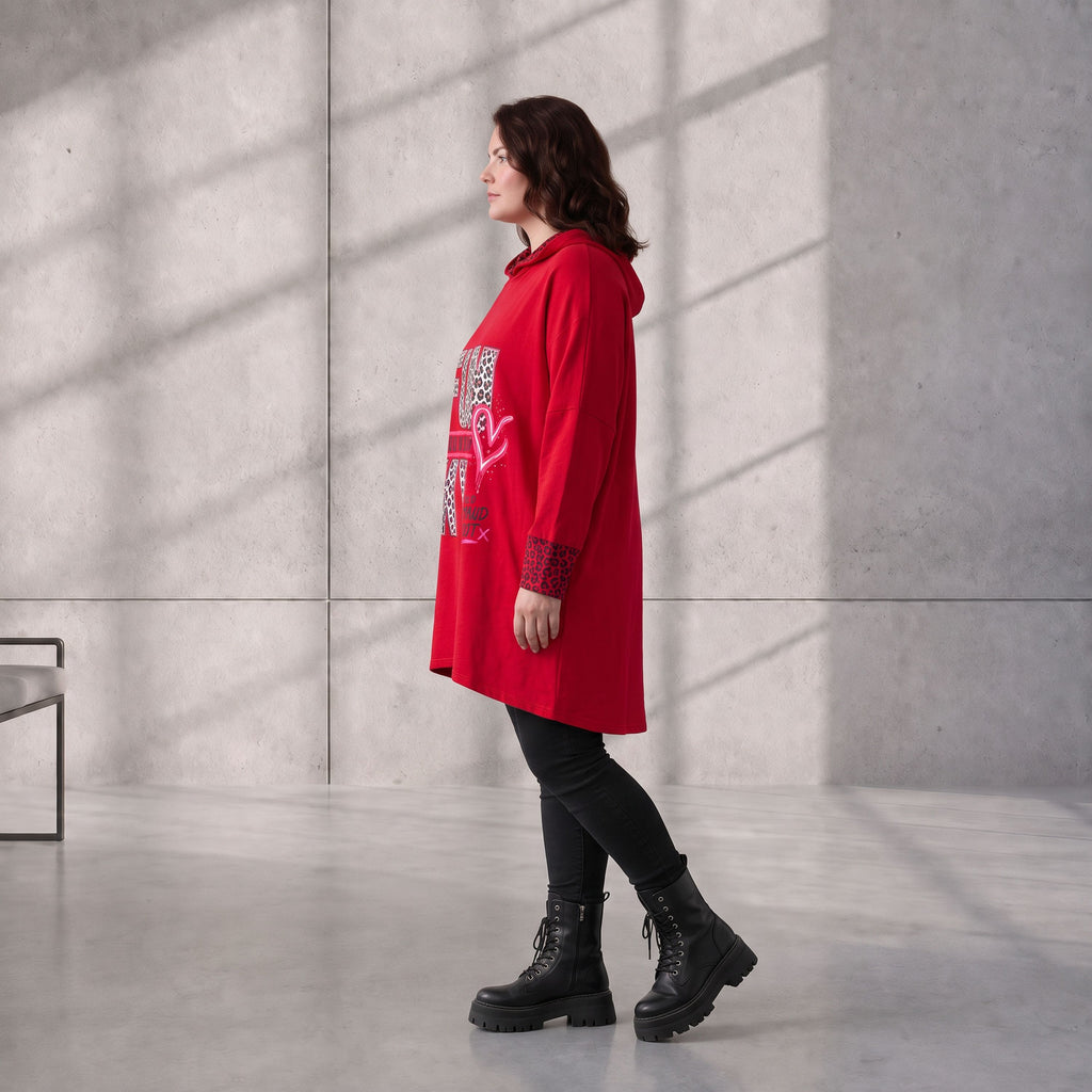 Funky Diva · Hoodie · RiskyDiva · KD533 · OldRed