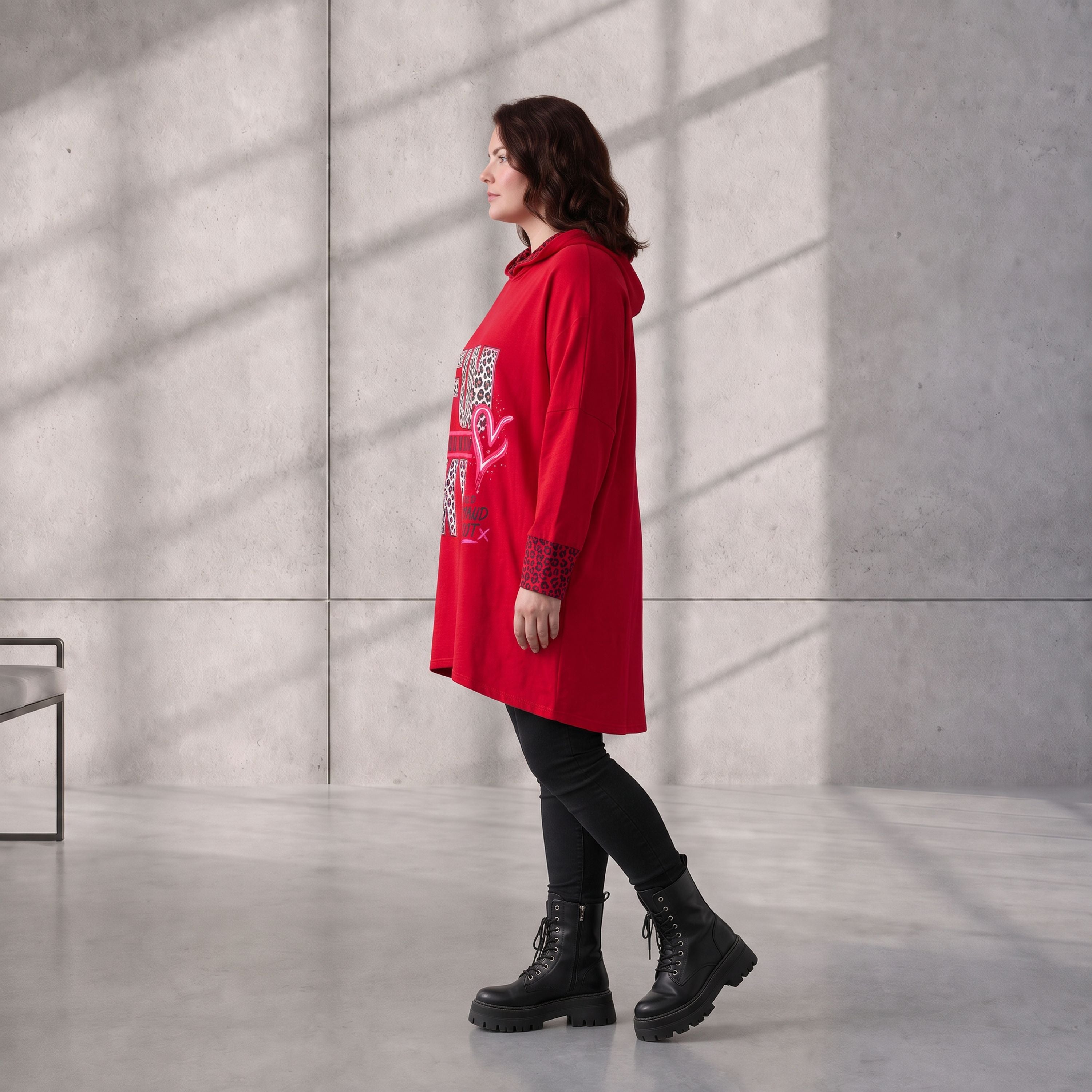 Funky Diva · Hoodie · RiskyDiva · KD533 · OldRed