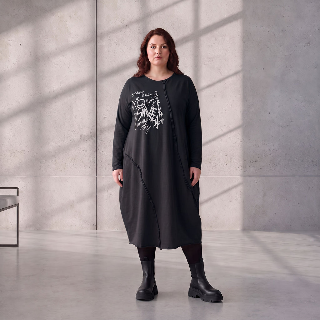 Funky Diva · Jurk · RiskyDiva · KD538 · OldBlack