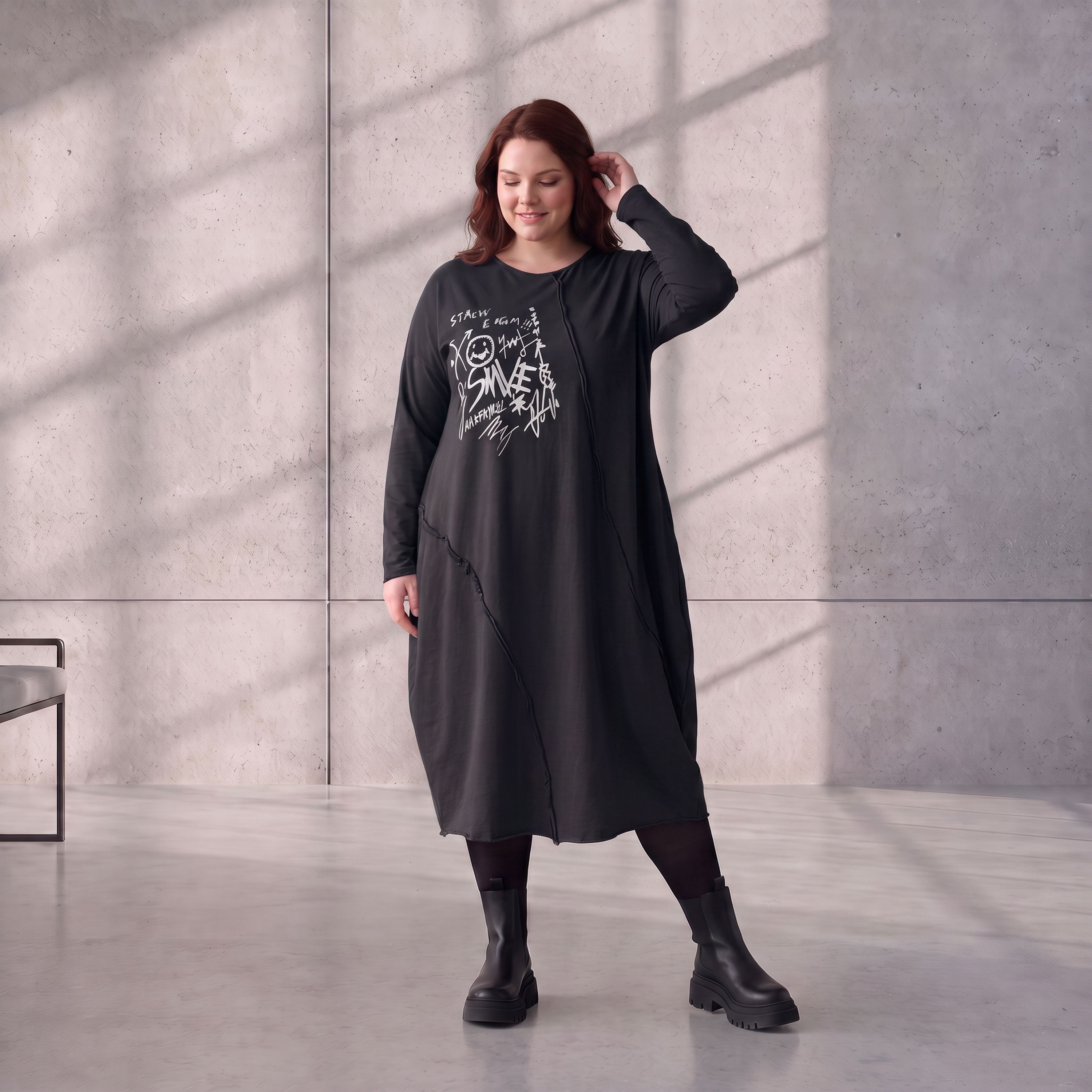 Funky Diva · Jurk · RiskyDiva · KD538 · OldBlack