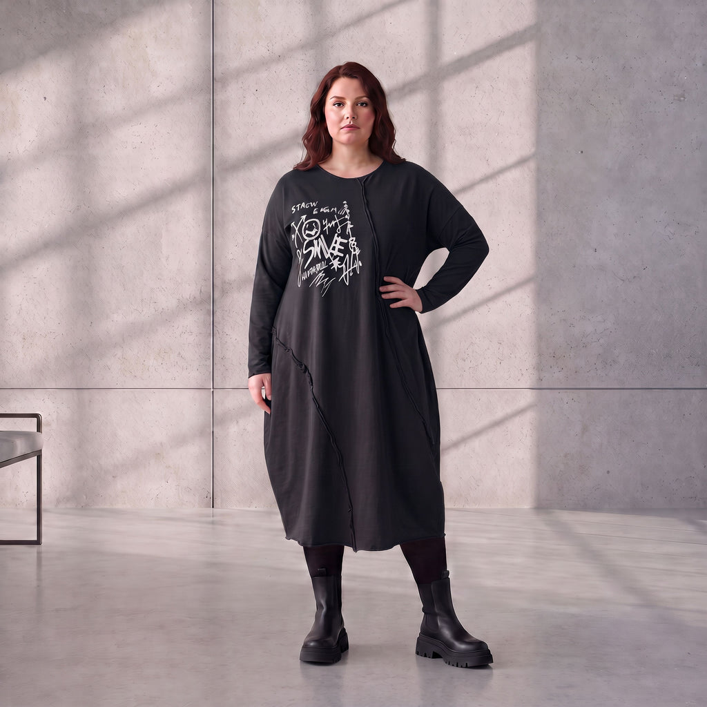 Funky Diva · Jurk · RiskyDiva · KD538 · OldBlack