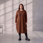 Funky Diva · Jurk · RiskyDiva · KD538 · OldBrown