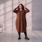 Funky Diva · Jurk · RiskyDiva · KD538 · OldBrown