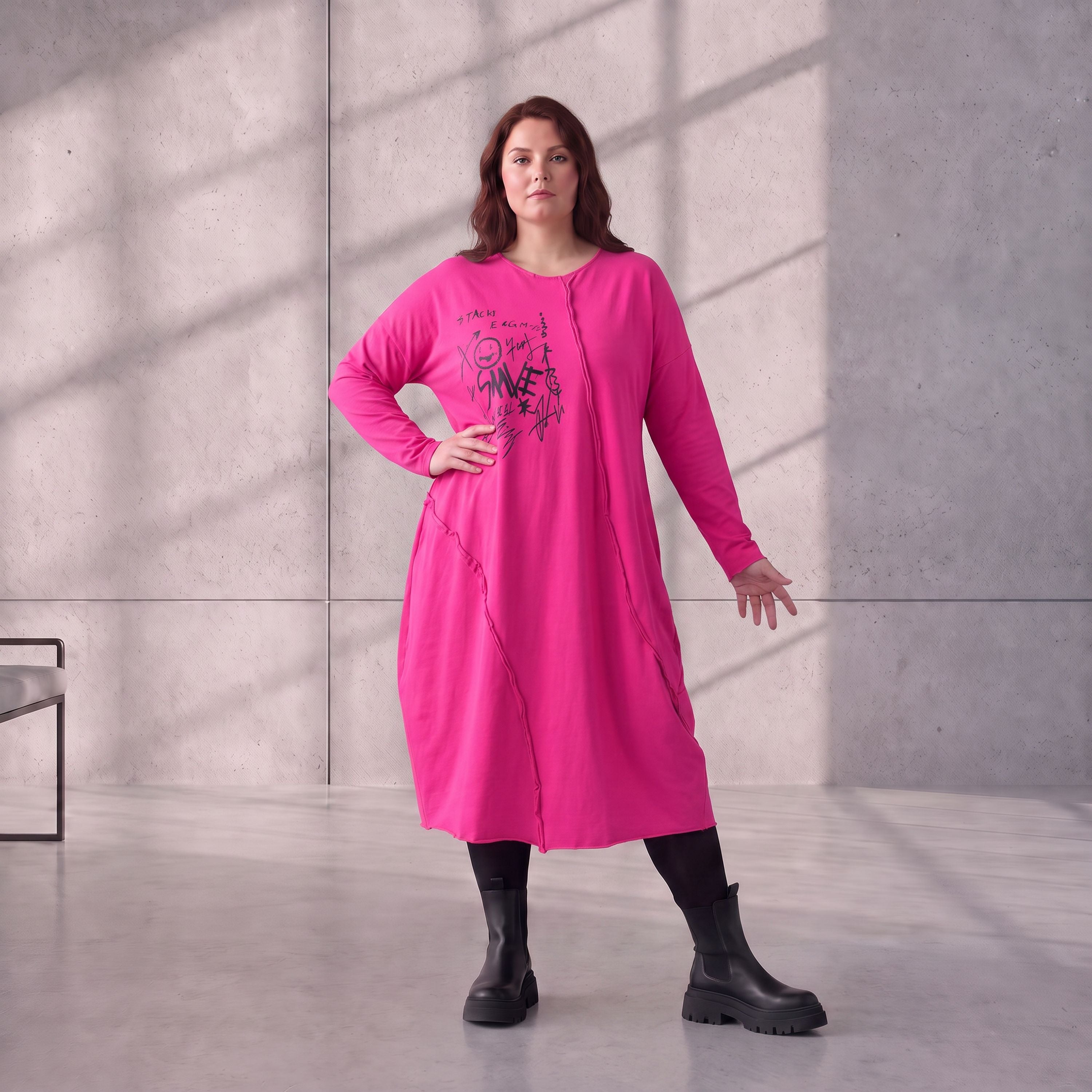 Funky Diva · Jurk · RiskyDiva · KD538 · OldPink
