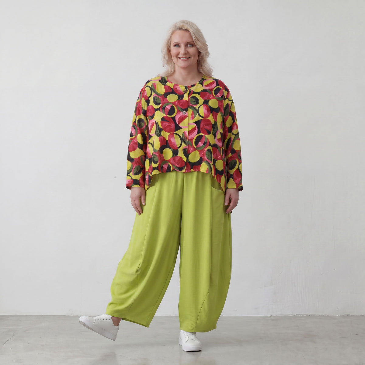 AKH Fashion · Jacke · Sabeen · 130 · PinkCircles