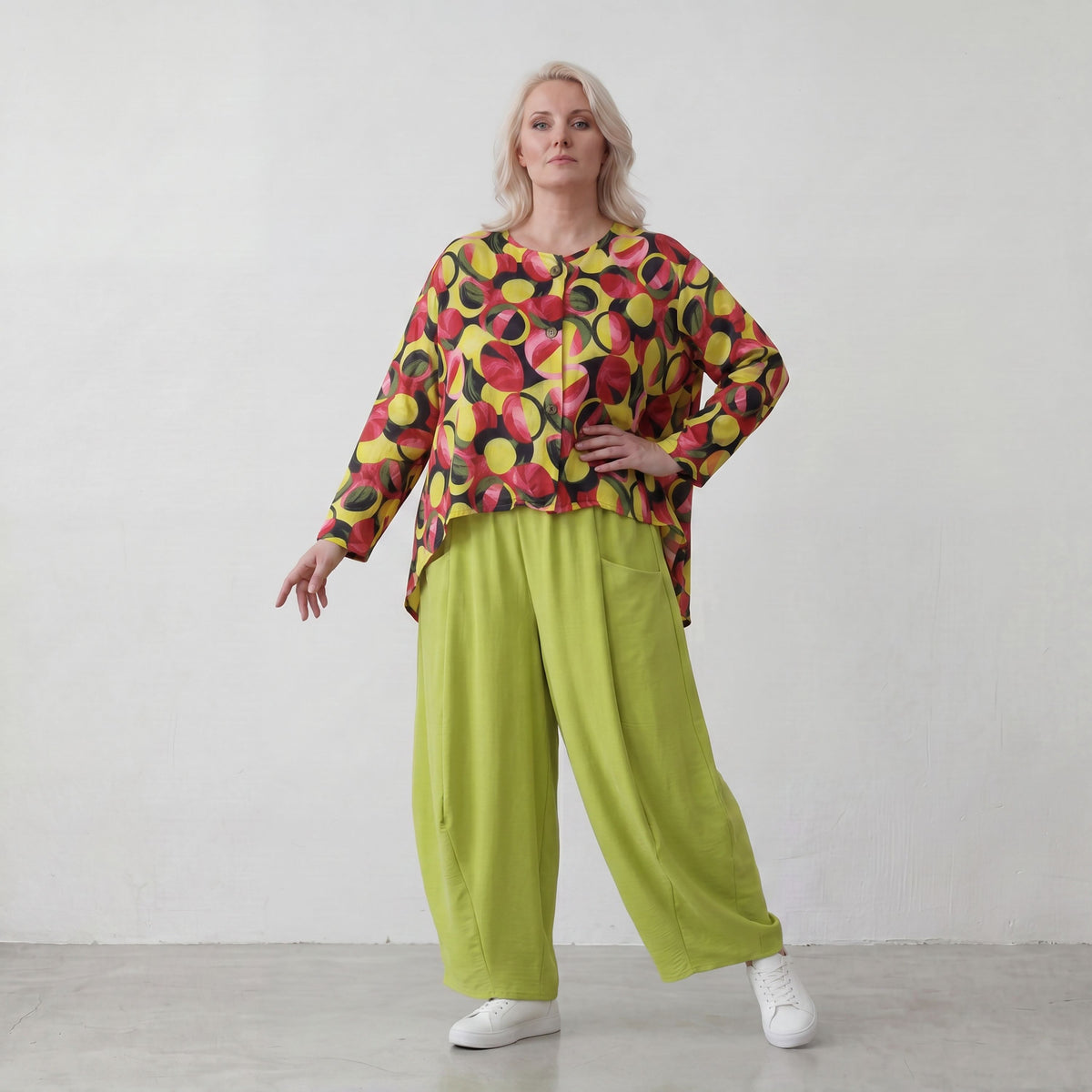 AKH Fashion · Jacke · Sabeen · 130 · PinkCircles