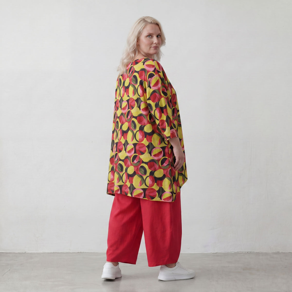 AKH Fashion · Shirt · Sabeen · 593 · PinkCircles