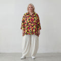 AKH Fashion · Blouse · Sabeen · 7092 · PinkCircles