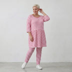 AKH Fashion Shirt 7229 SailorBabe, Weiß-Fuchsia