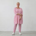 AKH Fashion Shirt 7229 SailorBabe, Weiß-Fuchsia