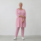 AKH Fashion Shirt 7229 SailorBabe, Weiß-Fuchsia