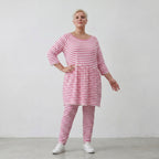 AKH Fashion Shirt 7229 SailorBabe, Weiß-Fuchsia