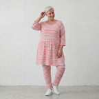 AKH Fashion Shirt 7229 SailorBabe, Weiß-Lachs