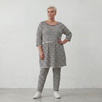 AKH Fashion Shirt 7229 SailorBabe, Weiß-Schwarz